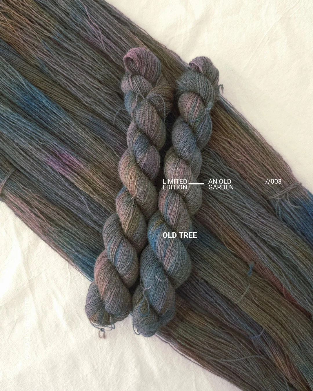 Old Tree hand-dyed yarn