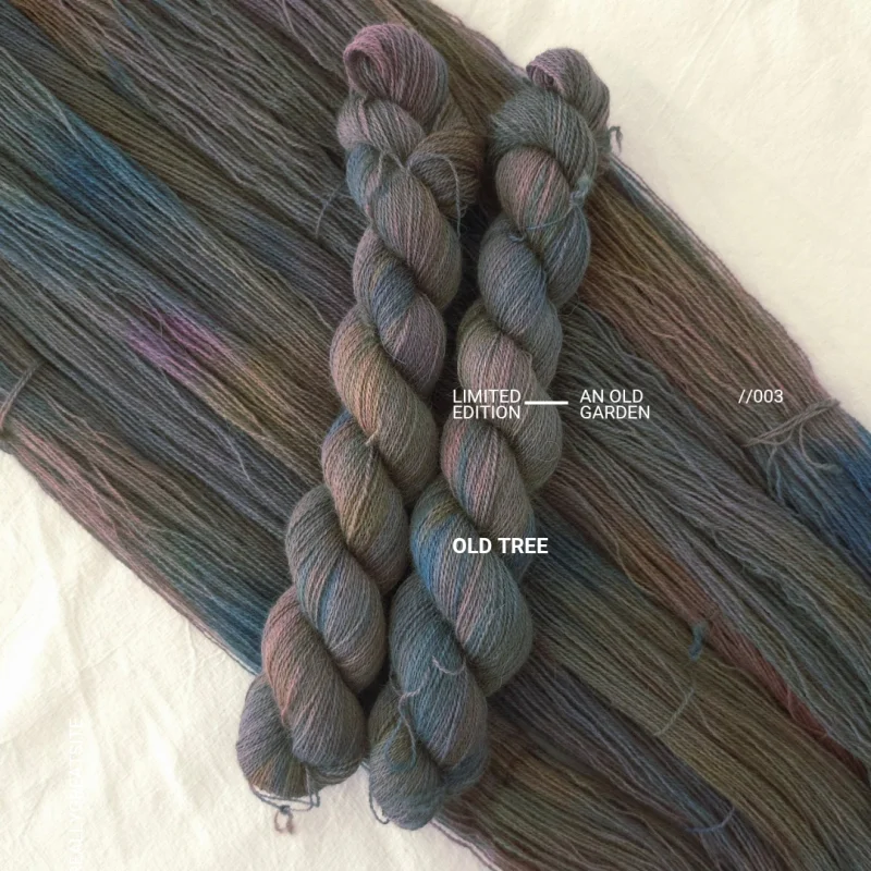 Old Tree — BFL Alpaca Cashmere Lace