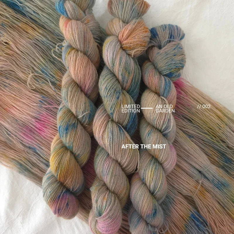 After the Mist — BFL Alpaca Cashmere Lace