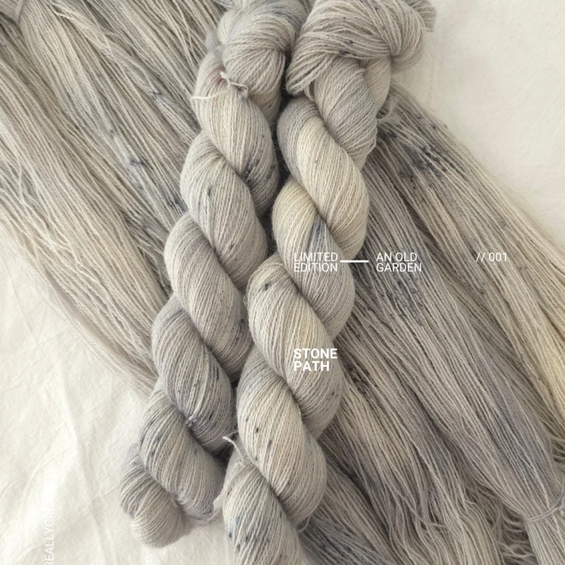 Stone Path — BFL Alpaca Cashmere Lace