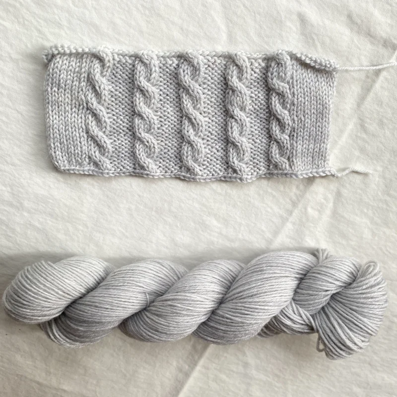 Grey 1.0 — Merino Sock · Superwash