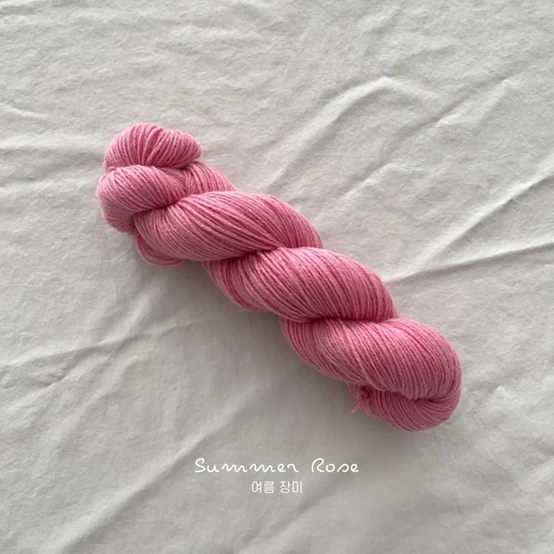 Summer Rose — Merino Sock · Superwash