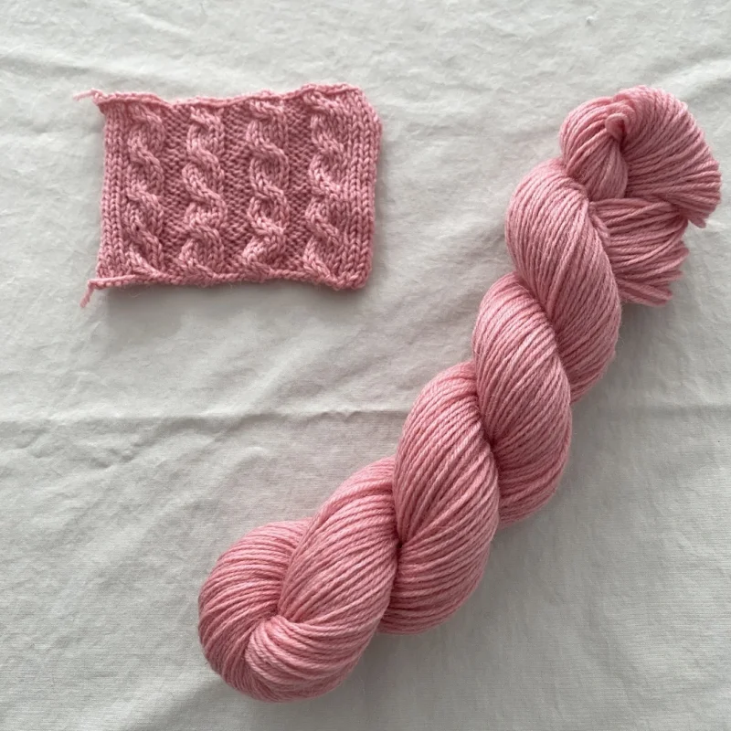 Petal Pink — Merino Sock · Superwash