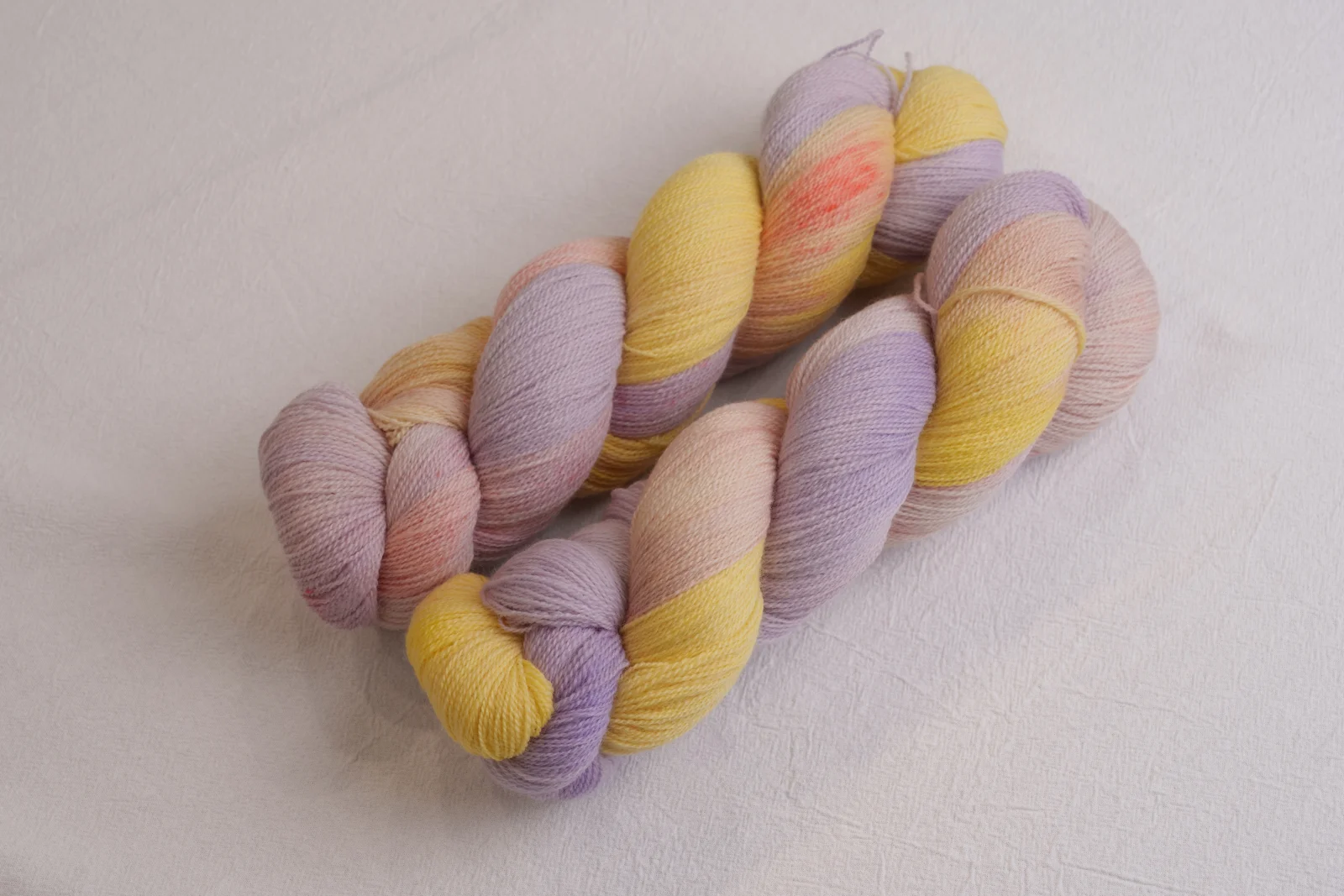 Cotton Candy hand-dyed yarn — image 2